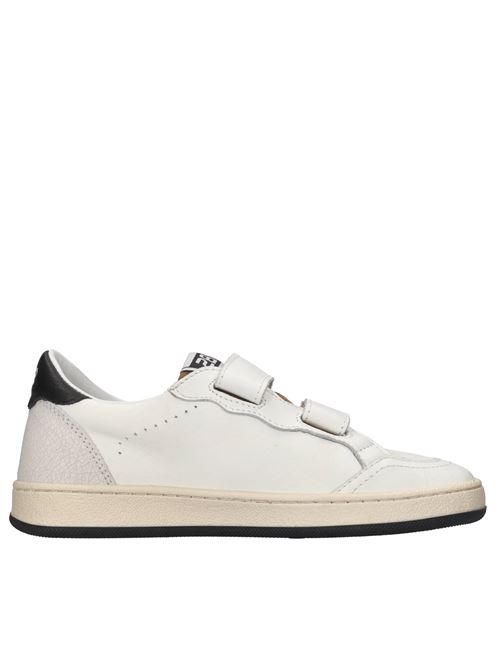 Sneakers in pelle ed ecopelle 2B12 | MINIPLAY-M98BIANCO-VERDE-NERO