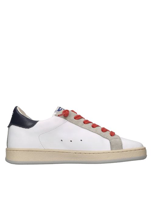 Sneakers in pelle 2B12 | MINI.SUPRIME-51BIANCO-VERDE-NERO