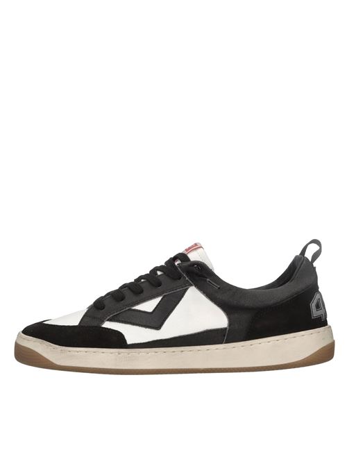 Sneakers in pelle 4B12 | LAKERS-011BIANCO-NERO