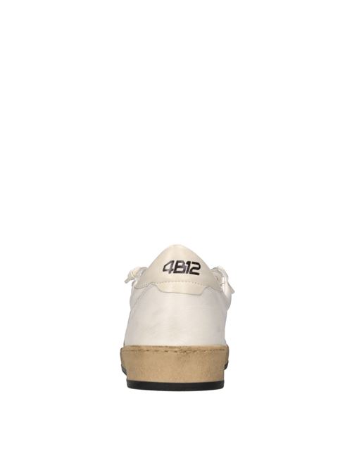 Sneakers in pelle 4B12 | PLAYNEW-U131BIANCO