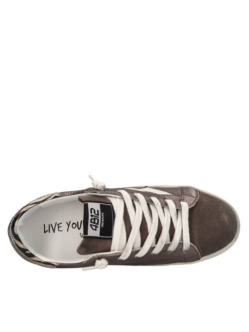 Sneakers in pelle. 4B12 | SUPRIME-D331BRONZO