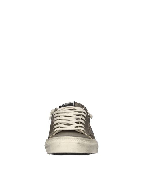 Sneakers in pelle 4B12 | SUPRIME-U213IRON-BEIGE