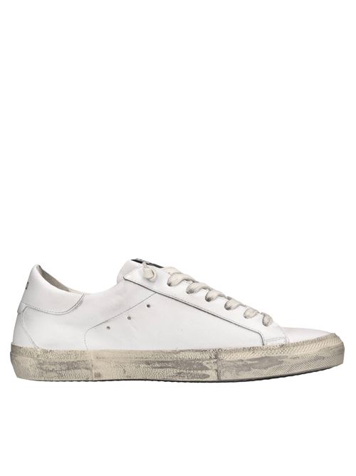 Sneakers in pelle 4B12 | SUPRIME-U214BIANCO