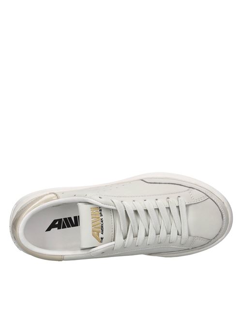 Sneakers in pelle AMBI | TRAILMATE-7GRIGIO-BEIGE