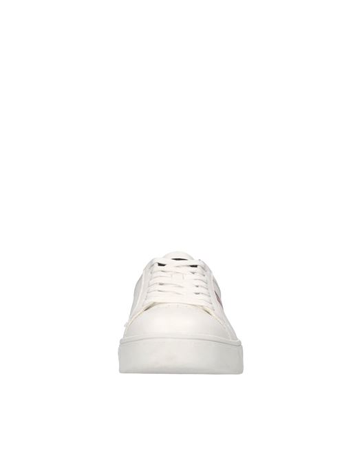 Sneakers in ecopelle BLAUER | S4ANSON01/PUCBIANCO-ROSSO-NAVY