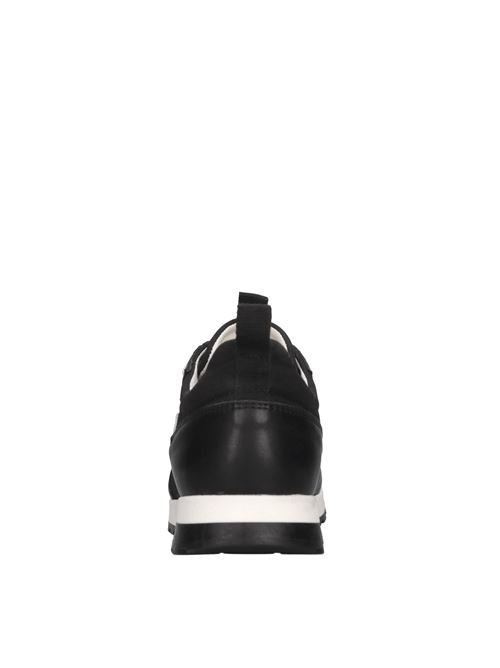 Sneakers in pelle e tessuto BOSS | J51653/09BNERO