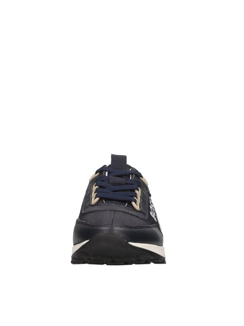 Sneakers in pelle e tessuto BOSS | J51653/849BLU