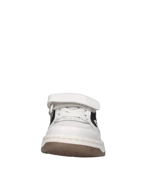 Sneakers in pelle e tessuto BOSS | J52160/10PBIANCO-NERO-MARRONE