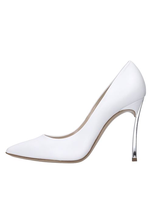 Décolleté Blade Minorca in pelle CASADEI | 1F161D100MAMINO9999BIANCO