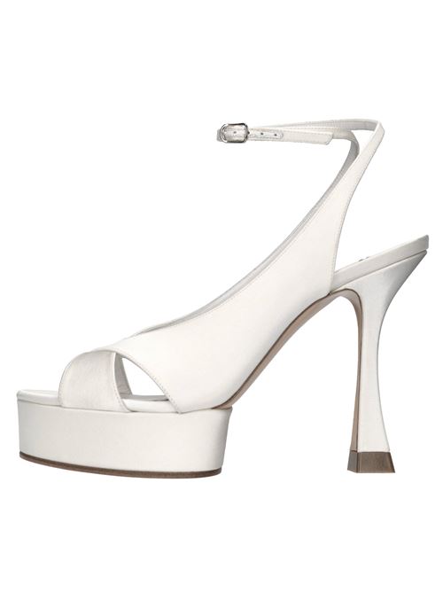 Sandali in raso CASADEI | 1L069V1001BIANCO