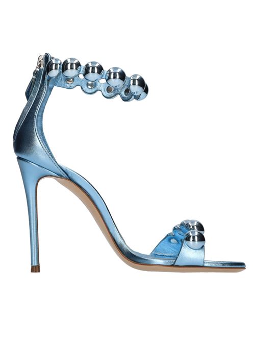 Sandali in pelle con borchie CASADEI | 1L257X1001CIELO