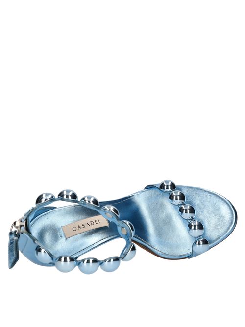 Sandali in pelle con borchie CASADEI | 1L257X1001CIELO