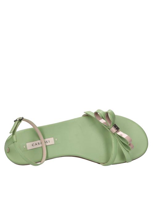 Sandali flat Minorca in pelle CASADEI | 1L301J0101LATTEMENTA
