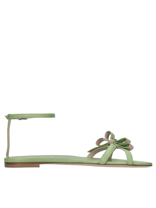 Sandali flat Minorca in pelle CASADEI | 1L327J0101LATTEMENTA
