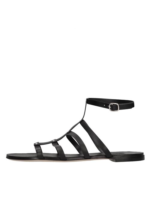 Sandali flat Florence in pelle CASADEI | 1L327J0101NERO
