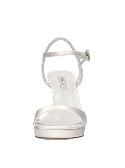 Sandali in raso CASADEI | 1L329J1001BIANCO