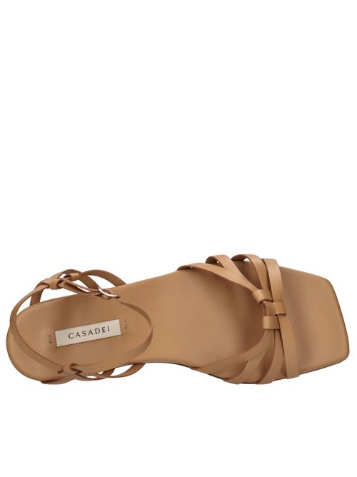Sandali flat Florence in pelle CASADEI | 1L337J0101NATURALE