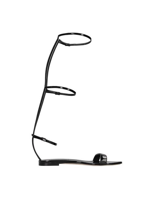 Sandali flat in vernice CASADEI | 1L346J0101NERO