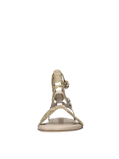 Sandali flat in pelle ed ecopelle CASADEI | 1L353J0101BAMBÙ