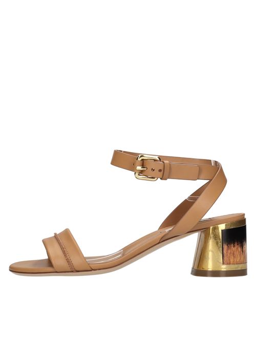 Sandali Cleo Florence in pelle CASADEI | 1L358J0501NATURALE