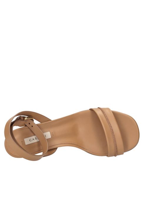 Sandali Cleo Florence in pelle CASADEI | 1L358J0501NATURALE