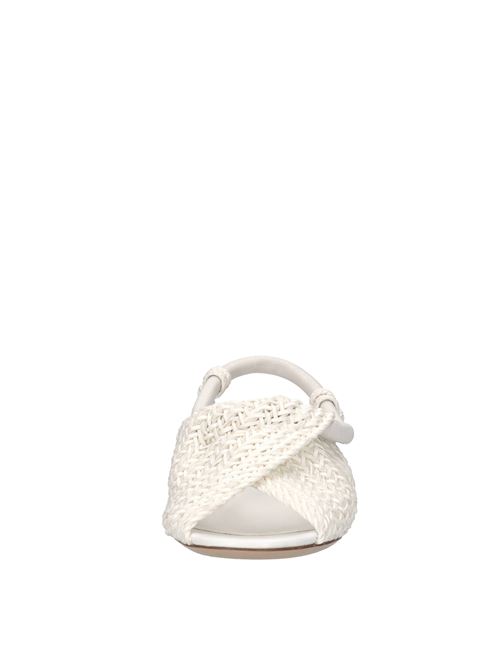 Sandali Hanoi in pelle e corda CASADEI | 1L359J0501BIANCO