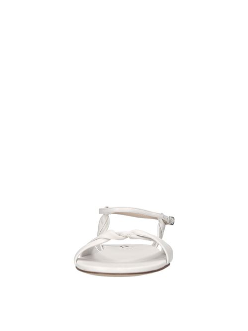 Sandali flat Minorca in pelle CASADEI | 1L384J0101BIANCO