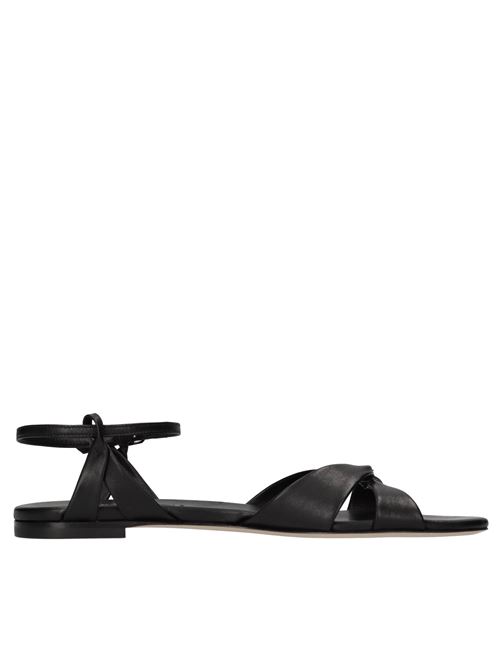Sandali flat Minorca in pelle CASADEI | 1L384J0101NERO