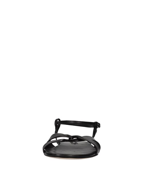 Sandali flat Minorca in pelle CASADEI | 1L384J0101NERO