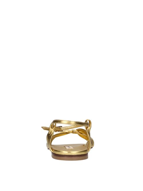 Sandali flat Flash in pelle CASADEI | 1L384J0101ORO