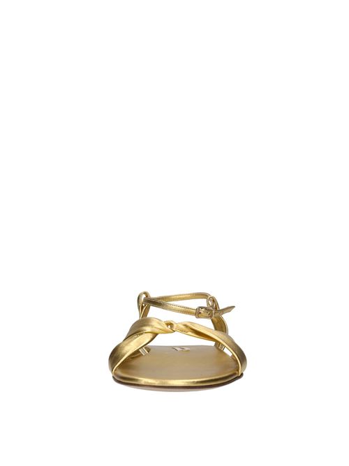 Sandali flat Flash in pelle CASADEI | 1L384J0101ORO