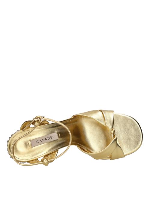 Sandali in pelle CASADEI | 1L385J0801ORO