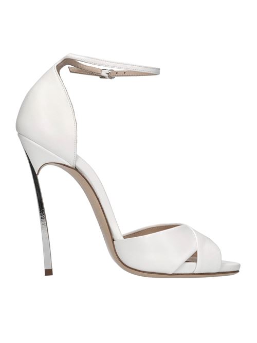 Sandali Blade Criss Cross in pelle CASADEI | 1L556P120MAMINOBIANCO