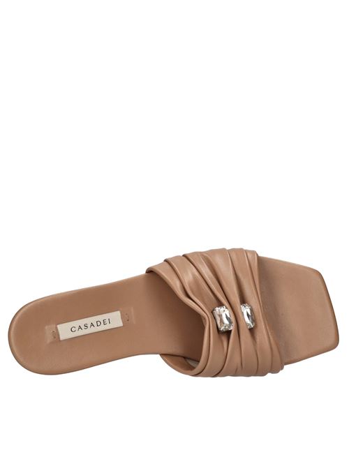 Sandali flat Minorca in pelle CASADEI | 1M431J0101CARAMELLO