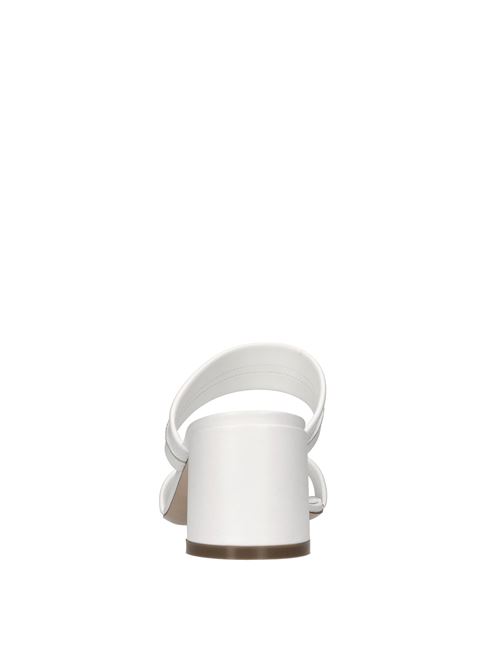 Mules Cleo Florence in pelle CASADEI | 1M456J0501BIANCO