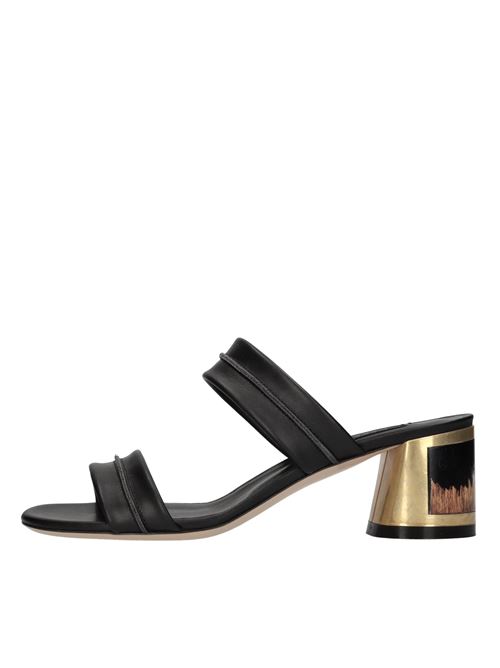 Mules Cleo in pelle CASADEI | 1M457J0501NERO