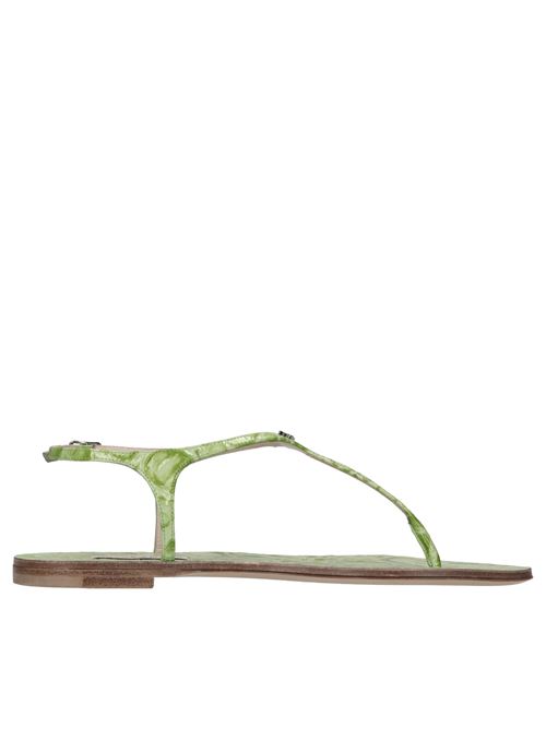 Sandali flat Jurassic in pelle CASADEI | 1N232J0101LATTEMENTA