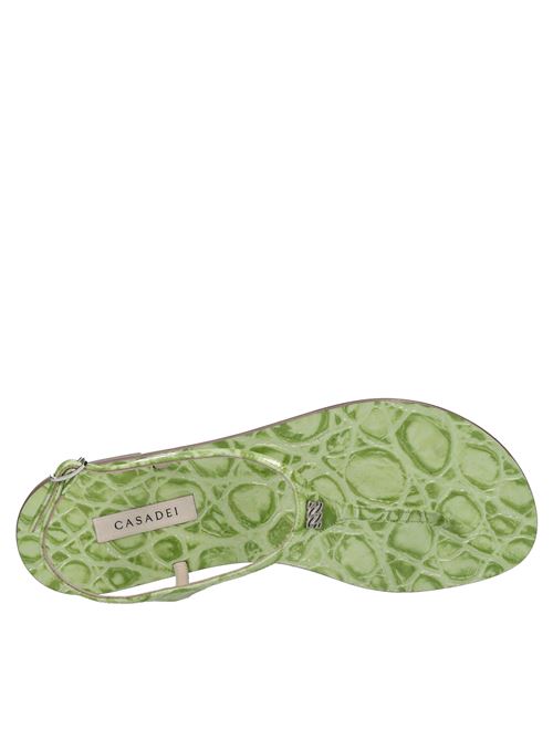 Sandali flat Jurassic in pelle CASADEI | 1N232J0101LATTEMENTA