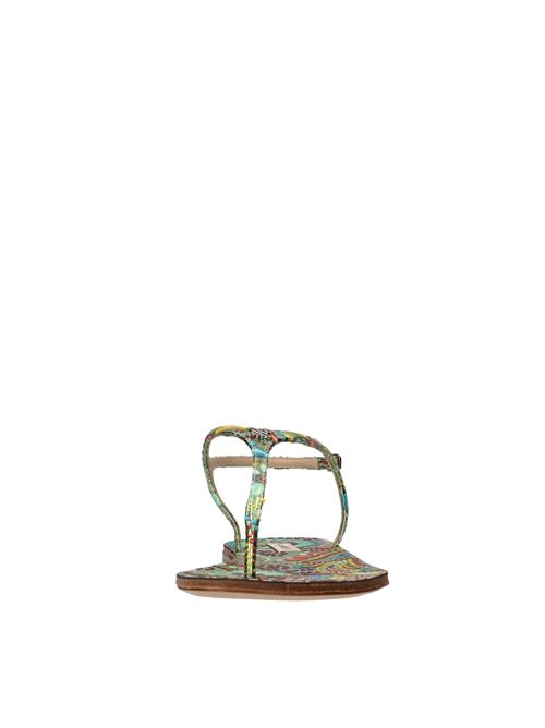 Sandali flat Nuggets in ecopelle CASADEI | 1N233J0101LATTEMENTA