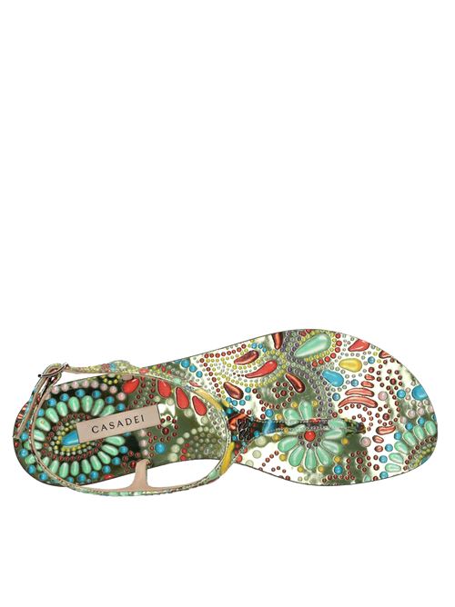 Sandali flat Nuggets in ecopelle CASADEI | 1N233J0101LATTEMENTA