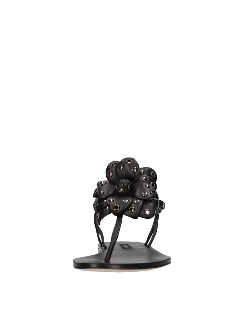 Sandali flat Florence in pelle CASADEI | 1N246J0101NERO