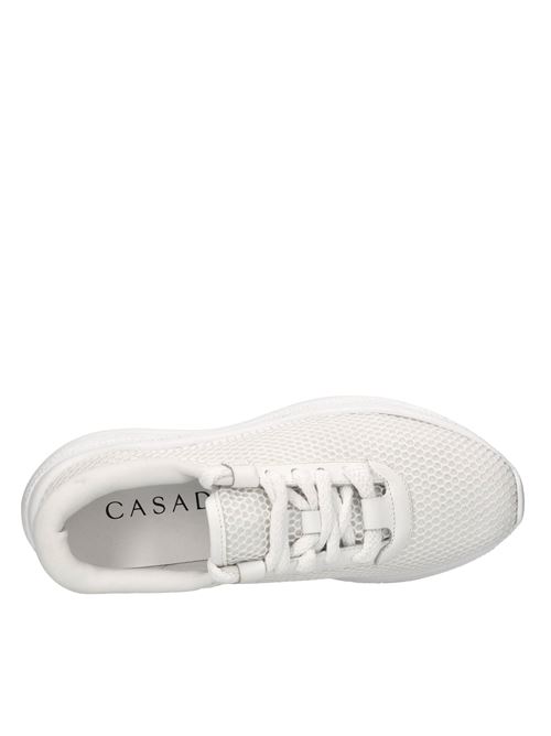 Sneakers Mia Skateboard in rete di tessuto CASADEI | 2J910J0201BIANCO