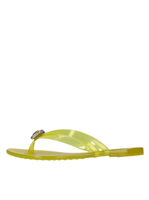 Sandali flat Jelly in PVC e Swarovski CASADEI | 2Y000D010.BEAC805GIALLO