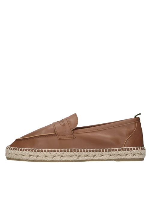 Mocassini espadrillas Nacho in pelle e rafia CASTANER | 025729-2003CUERO