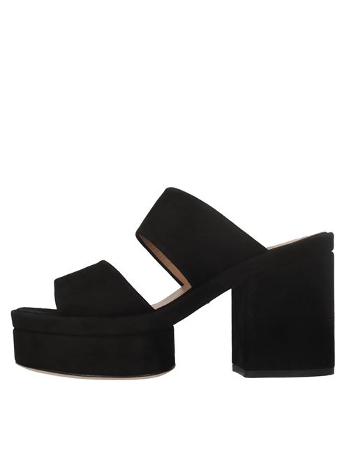 Mules Odina in camoscio CHLOE' | CHC23S784CJ00136WNERO