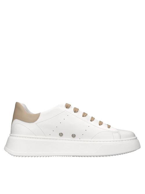 Sneakers in pelle COLORICHIARI | MJ958165/4869BIANCO-MARRONE