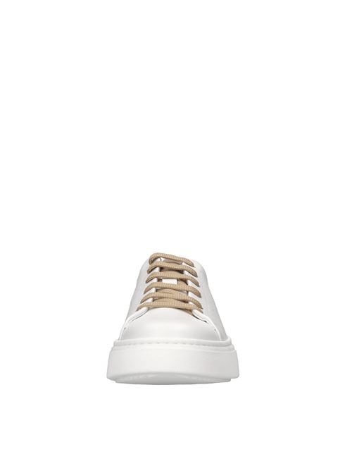 Sneakers in pelle COLORICHIARI | MJ958165/4869GBIANCO-MARRONE