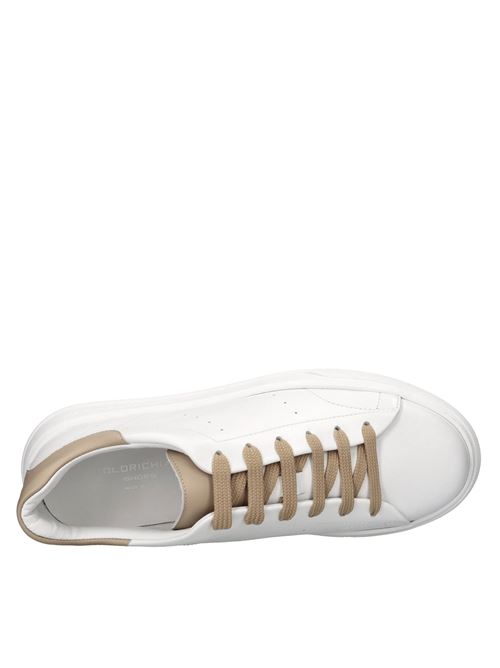 Sneakers in pelle COLORICHIARI | MJ958165/4869GBIANCO-MARRONE