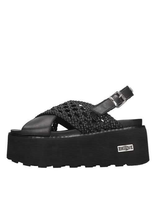 Zeppe Nancy in pelle ed ecopelle CULT | CLW389102NERO