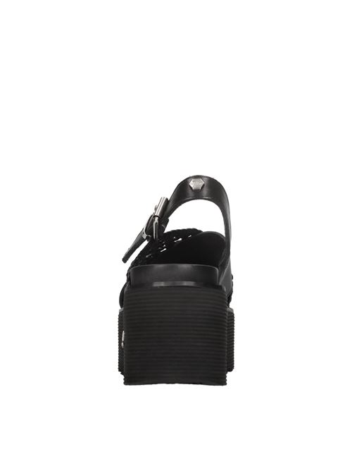 Zeppe Nancy in pelle ed ecopelle CULT | CLW389102NERO